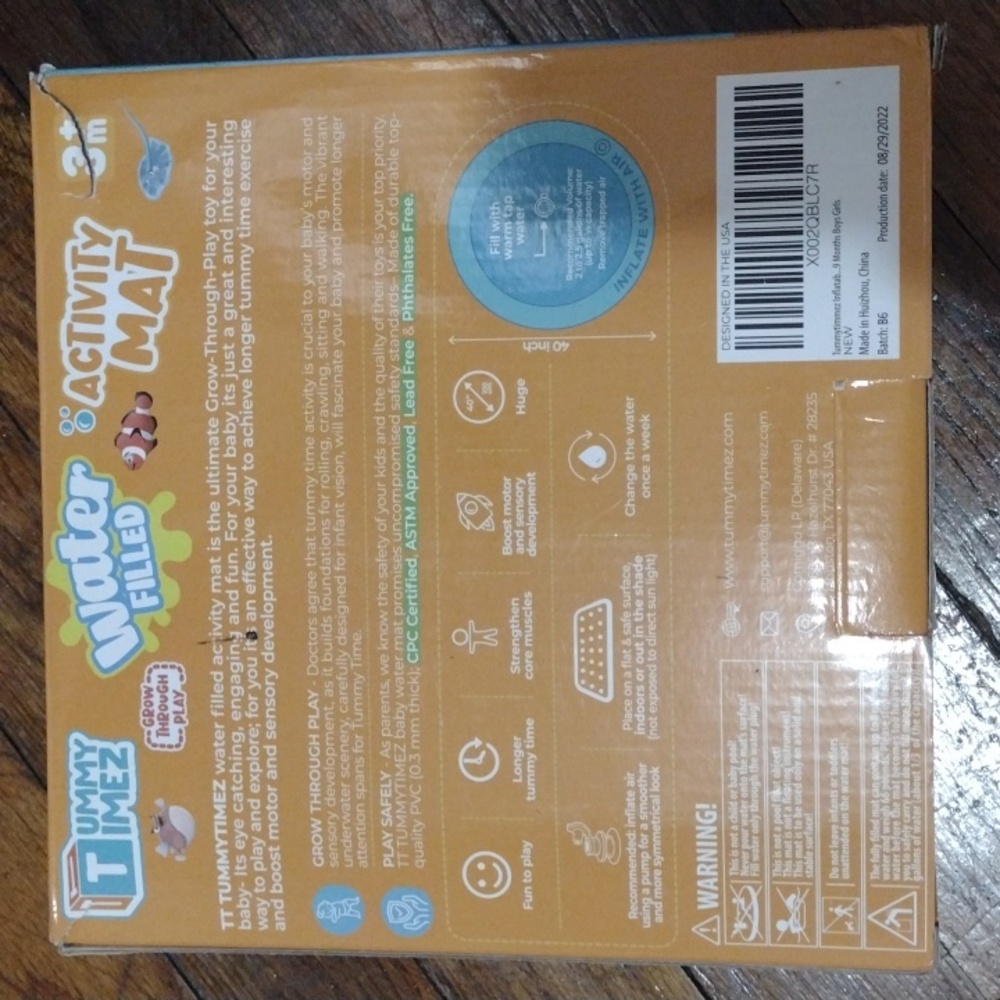 Water-Filled Activity Mat - Picture 2 of 6